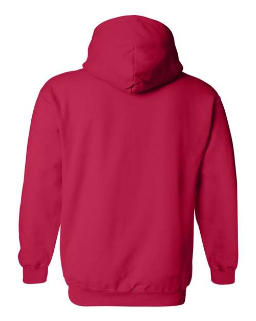 Gildan 18500, Unisex Heavy Blend Hooded Sweatshirt, Cherry Red