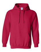 Gildan 18500, Unisex Heavy Blend Hooded Sweatshirt, Cherry Red