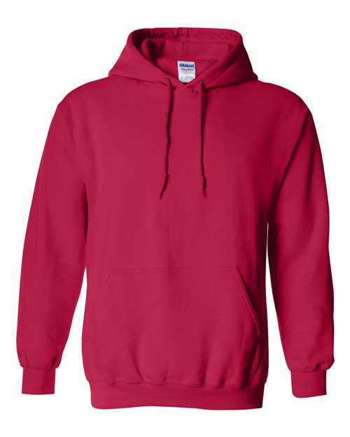 Gildan 18500, Unisex Heavy Blend Hooded Sweatshirt, Cherry Red
