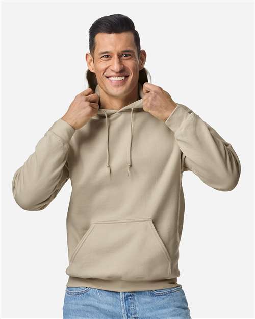 Gildan 18500, Unisex Heavy Blend Hooded Sweatshirt, Sand