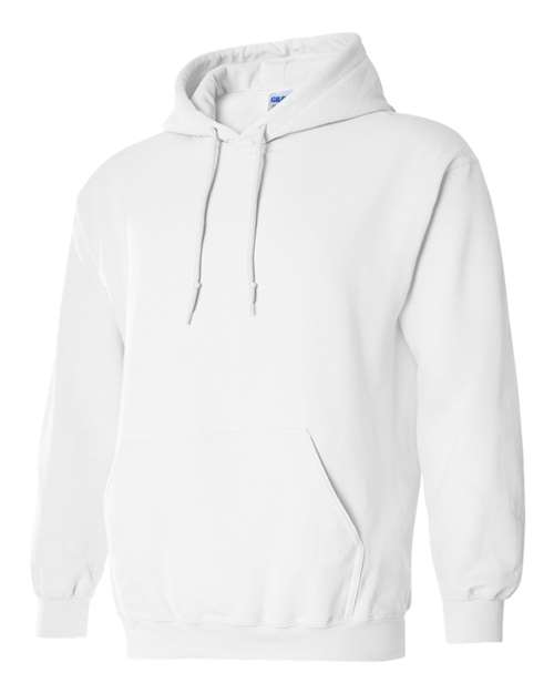 Gildan 18500, Unisex Heavy Blend Hooded Sweatshirt, White