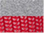 Flexfit 6311, 4303 Mélange Trucker Cap, Heather Grey/ Red