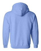 Gildan 415, 18600 Unisex Heavy Blend Full-zip Hooded Sweatshirt, Carolina Blue