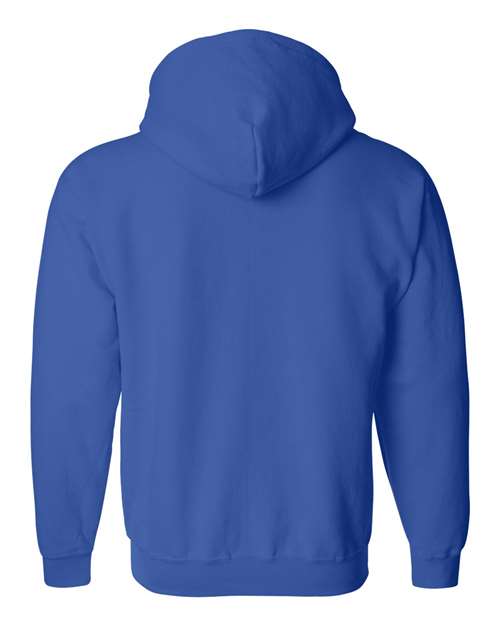 Gildan 415, 18600 Unisex Heavy Blend Full-zip Hooded Sweatshirt, Royal