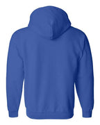Gildan 415, 18600 Unisex Heavy Blend Full-zip Hooded Sweatshirt, Royal