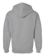 Gildan 18600, Unisex Heavy Blend Full-zip Hooded Sweatshirt, Sport Grey