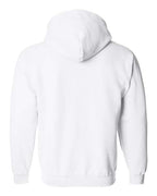 Gildan 415, 18600 Unisex Heavy Blend Full-zip Hooded Sweatshirt, White