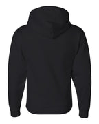 JERZEES 422, 4997mr Unisex Super Sweats Nublend Hooded Sweatshirt, Black