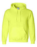 Gildan 423, 12500 Unisex Dryblend Hooded Sweatshirt, Safety Green