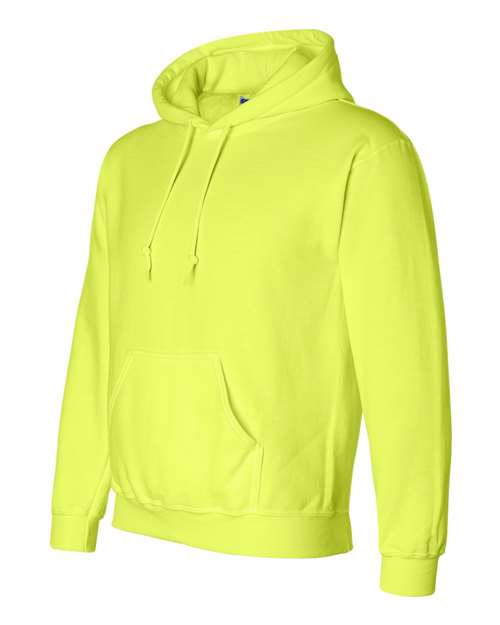 Gildan 423, 12500 Unisex Dryblend Hooded Sweatshirt, Safety Green