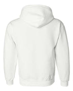Gildan 423, 12500 Unisex Dryblend Hooded Sweatshirt, White