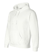 Gildan 423, 12500 Unisex Dryblend Hooded Sweatshirt, White