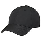 Polyester Rip Stop 1B630M, Ajm 6 Panel Constructed Full-fit, Black