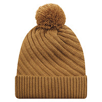 Acrylic / Polyester Satin 1E133L, Ajm Cuff Toque, Dark Brown