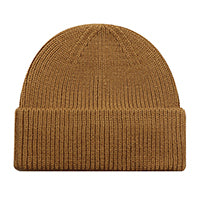 Acrylic 1G270M, Ajm Cuff Toque With Flat Seams, Dark Brown