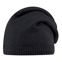 Acrylic / Polyester Micro Fleece 1J071M, Ajm Board Toque (slouchy), Black