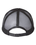 Valucap VC700, Foam Mesh-back Trucker Cap, Black/ Black