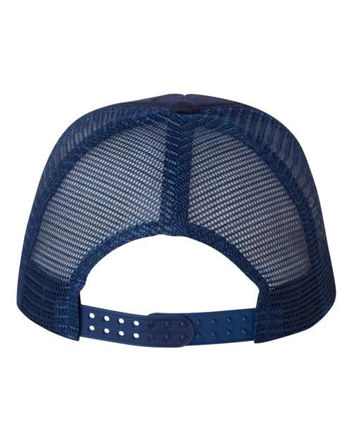Valucap VC700, Foam Mesh-back Trucker Cap, Navy/ Navy