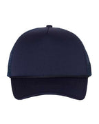 Valucap VC700, Foam Mesh-back Trucker Cap, Navy/ Navy