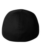 Flexfit 5001, 455 V-flexfit Cotton Twill Cap, Black