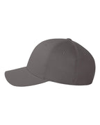Flexfit 5001, 455 V-flexfit Cotton Twill Cap, Grey