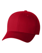 Flexfit 5001, 455 V-flexfit Cotton Twill Cap, Red