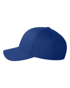 Flexfit 5001, 455 V-flexfit Cotton Twill Cap, Royal Blue