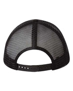 Valucap VC400, Mesh-back Twill Trucker Cap, Black