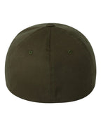 Flexfit 6277, 467 Cotton Blend Cap, Olive