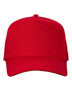 Valucap 8869, Five-panel Twill Cap, Red