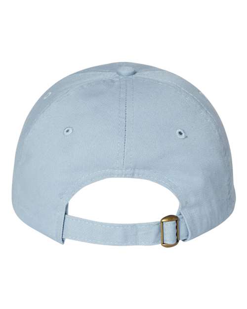 Valucap VC300A, Bio-washed Classic Dad Hat, Baby Blue