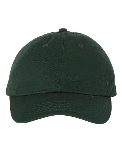 Valucap VC300A, Bio-washed Classic Dad Hat, Forest Green