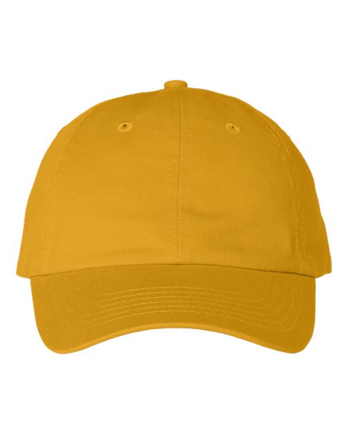Valucap VC300A, Bio-washed Classic Dad Hat, Gold