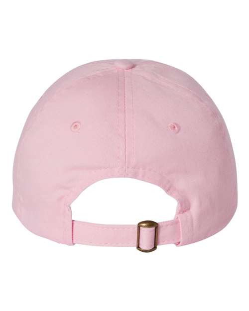 Valucap VC300A, Bio-washed Classic Dad Hat, Light Pink