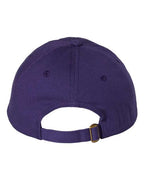 Valucap VC300A, Bio-washed Classic Dad Hat, Purple