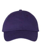 Valucap VC300A, Bio-washed Classic Dad Hat, Purple