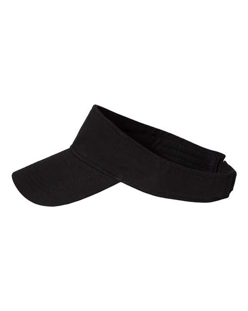 Valucap VC500, Bio-washed Visor, Black