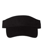 Valucap VC500, Bio-washed Visor, Black
