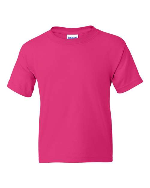 Gildan 526, 8000b Youth Dryblend T-shirt, Heliconia