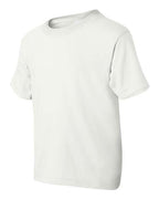Gildan 526, 8000b Youth Dryblend T-shirt, White