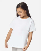 Gildan 526, 8000b Youth Dryblend T-shirt, White