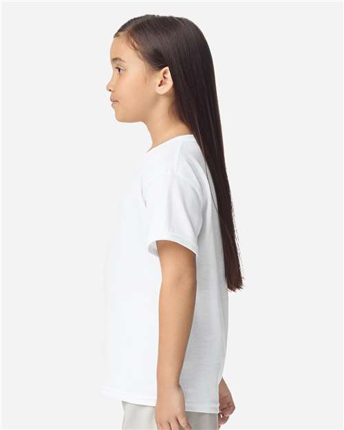 Gildan 526, 8000b Youth Dryblend T-shirt, White