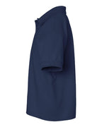 Gildan 8800B, Youth Dryblend Jersey Polo, Navy