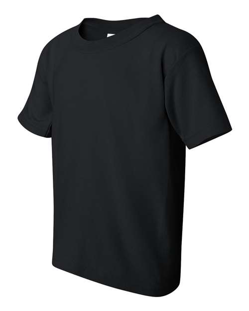 Gildan 543, 5000b Youth Heavy Cotton T-shirt, Black