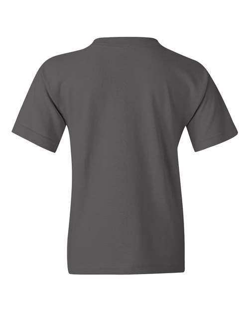 Gildan 5000B, Youth Heavy Cotton T-shirt, Charcoal