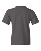 Gildan 5000B, Youth Heavy Cotton T-shirt, Charcoal