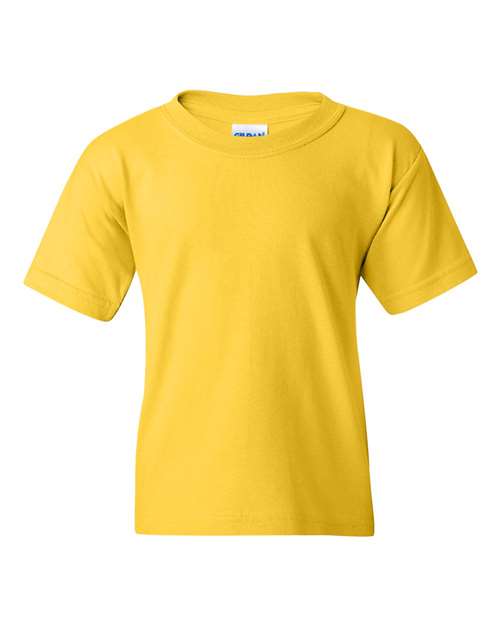Gildan 543, 5000b Youth Heavy Cotton T-shirt, Daisy