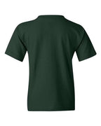 Gildan 5000B, Youth Heavy Cotton T-shirt, Forest Green