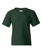 Gildan 5000B, Youth Heavy Cotton T-shirt, Forest Green