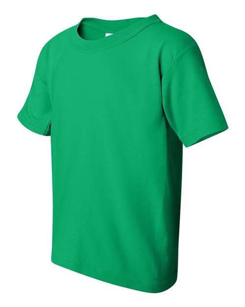 Gildan 543, 5000b Youth Heavy Cotton T-shirt, Irish Green